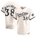 M.Twins #38 Matt Wallner Player Cream Home Limited Fdoa Stitched Jerseys
