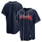 A.Braves ## Braves Blank Player Navy Home Game Gdoa Stitched Jerseys