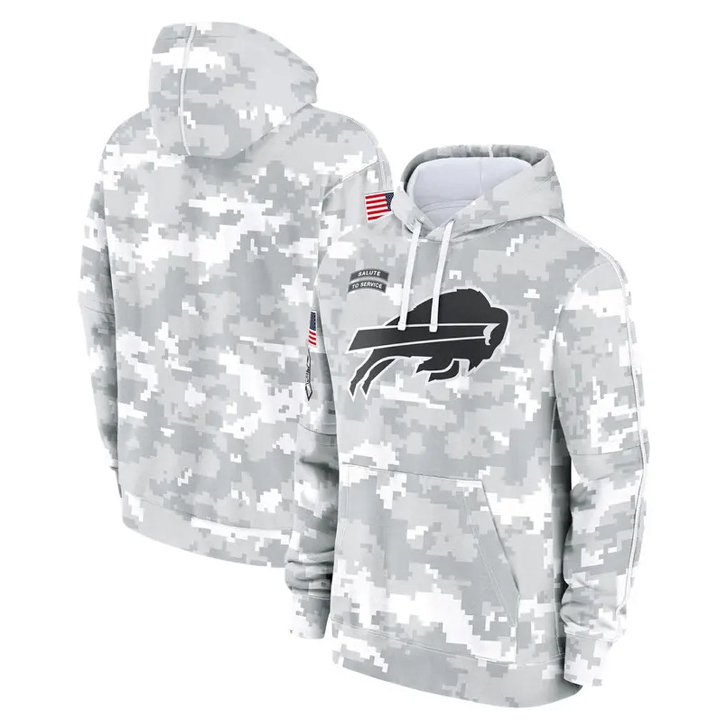 B.Bills ## Bills Blank Player Arctic Camo Salute to Service Hoodies Gdoa Stitched Jerseys