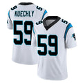 C.Panthers #59 Luke Kuechly Player White Vapor Untouchable Limited Game Gdoa Stitched Jerseys