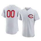 Custom C.Reds White Stripe Field of Dreams Limited Elite Home Game Any Name & Number Gdoa Stitched Jerseys
