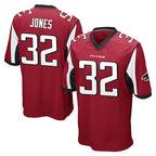 A.Falcons #32 Cash Jones Player Red Color Vapor Home Game Gdoa Stitched Jerseys