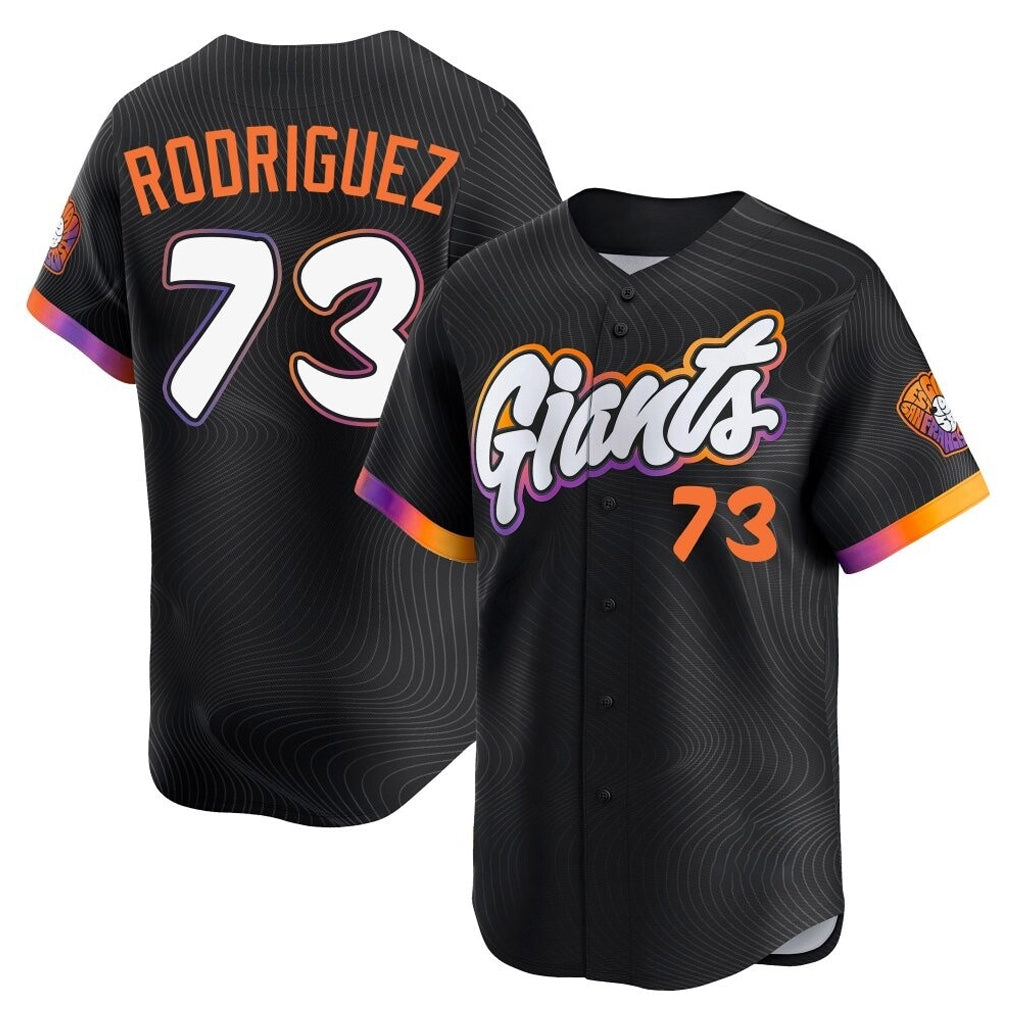 SF.Giants #73 Randy Rodriguez Player Black City Connect Home Limited Fdoa Stitched Jerseys