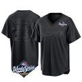 LA.Dodgers #23 Kyle Tucker Player Black World Series Pitch Fashion T-shirt Fdoa Stitched Jerseys