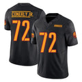 W.Commanders #72 Josh Conerly Jr. Player Black Limited Vapor F.U.S.E. Home Game Gdoa Stitched Jerseys