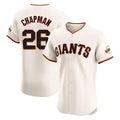 SF.Giants #26 Matt Chapman Player Cream Home Limited Elite Fdoa Stitched Jerseys