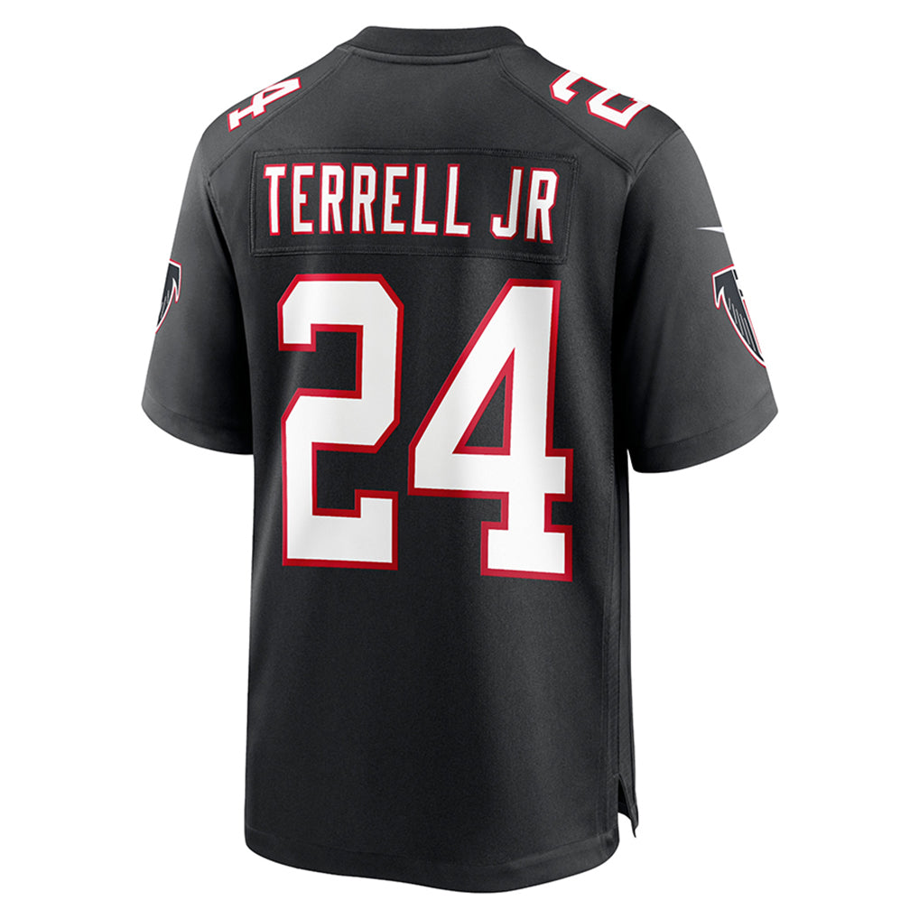 A.Falcons #24 A.J. Terrell Jr. Player Black Alternate Home Game Gdoa Stitched Jerseys