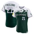 C.Rockies #21 Kyle Freeland Player Green City Connect Limited Elite Home Gdoa Stitched Jerseys