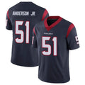 H.Texans #51 Will Anderson Jr. Player Navy Limited Vapor Untouchable Home Game Gdoa Stitched Jerseys