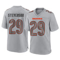 C.Bears #29 Tyrique Stevenson Player Gray Atmosphere Fashion Game Gdoa Stitched Jerseys