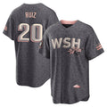 W.Nationals #20 Keibert Ruiz Player Gray City Connect Fdoa Stitched Jerseys