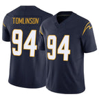 LA.Chargers #94 Dalvin Tomlinson Player Navy Limited Vapor F.U.S.E. Home Game Gdoa Stitched Jerseys