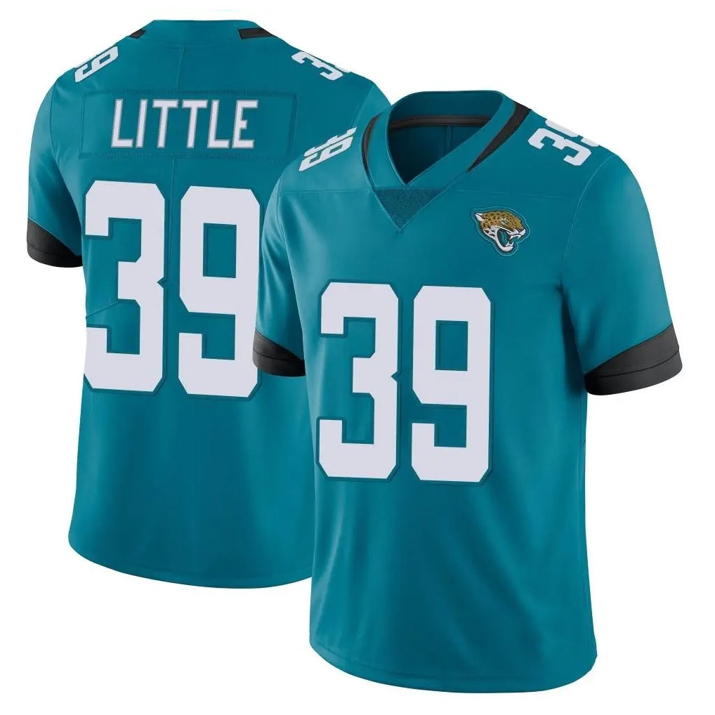 J.Jaguars #39 Cam Little Player Teal Vapor Untouchable Limited Home Game Gdoa Stitched Jerseys