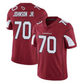 A.Cardinals #70 Paris Johnson Jr. Player Cardinal Vapor Limited Home Game  Gdoa Stitched Jerseys