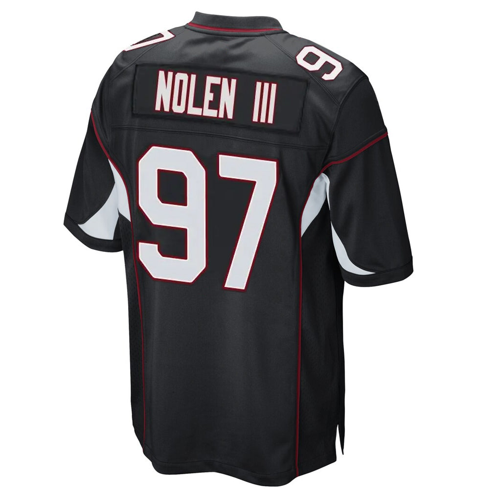A.Cardinals #97 Walter Nolen III Player Black Home Game Gdoa Stitched Jerseys