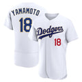 LA.Dodgers #18 Yoshinobu Yamamoto Player Gold White 2026 Collection Stadium Limited Elite Fdoa Stitched Jerseys
