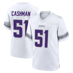 M.Vikings #51 Blake Cashman Player White Alternate Home Game Gdoa Stitched Jerseys