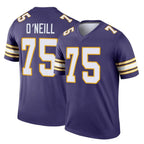 M.Vikings #75 Brian O'Neill Player Purple Limited Classic Home Game Gdoa Stitched Jerseys