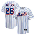 NY.Mets #26 Nolan McLean Player White Home Game Fdoa Stitched Jerseys