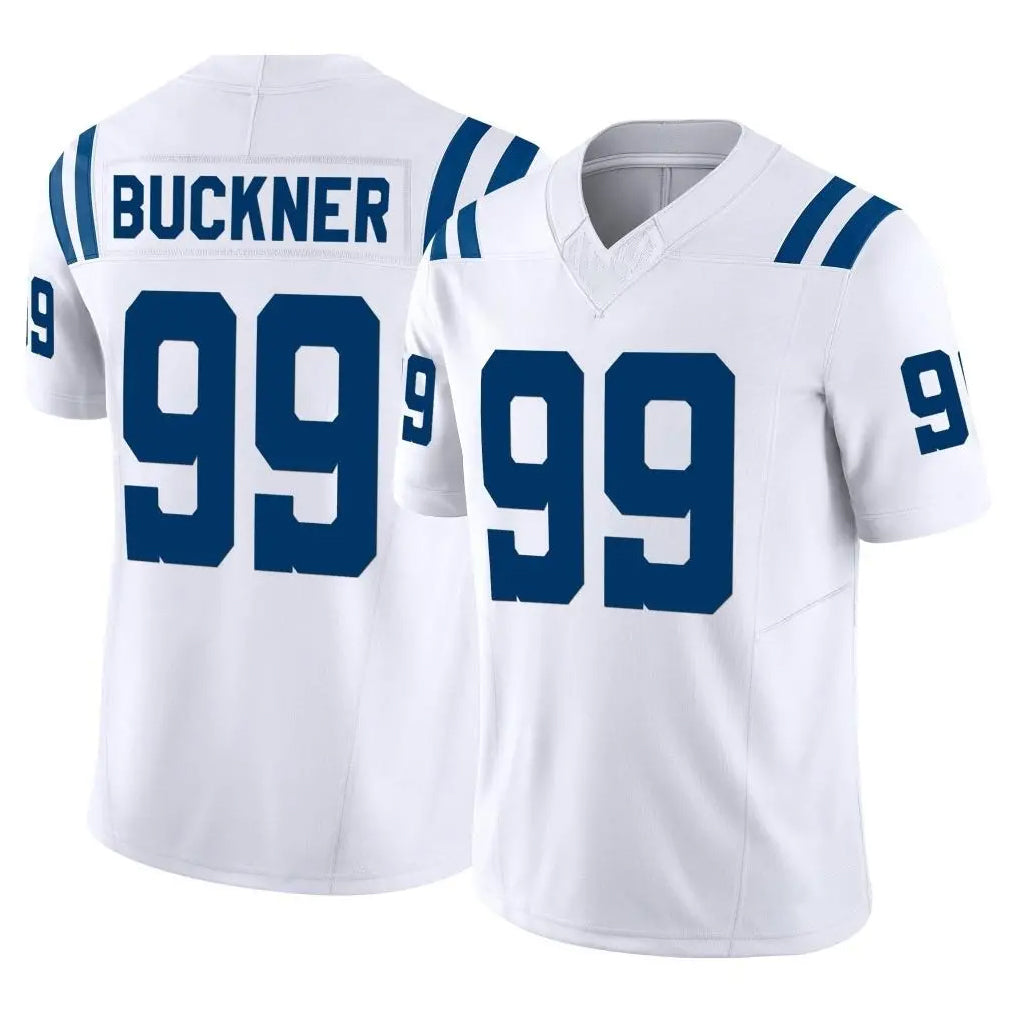 IN.Colts #99 DeForest Buckner Player White Limited Vapor F.U.S.E. Home Game Gdoa Stitched Jerseys