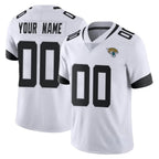 Custom J.Jaguars White Vapor Untouchable Limited Home Game Any Name & Numbers Gdoa Stitched Jerseys