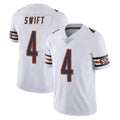 C.Bears #4 D'Andre Swift Player White Vapor Untouchable Limited Home Game Gdoa Stitched Jerseys