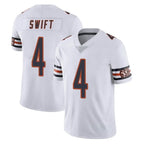 C.Bears #4 D'Andre Swift Player White Vapor Untouchable Limited Home Game Gdoa Stitched Jerseys