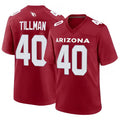 A.Cardinals #40 Pat Tillman Player Cardinal Game Home Gdoa Stitched Jerseys