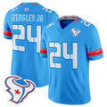 H.Texans #24 Derek Stingley Jr. Player Blue 2026 Rivalries Vapor Limited Home Game Gdoa Stitched jerseys