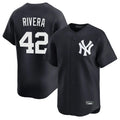 NY.Yankees #42 Mariano Rivera Player Navy Alternate Limited Home Fdoa Stitched Jerseys
