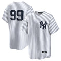 NY.Yankees #99 Aaron Judge Player White Game Home Fdoa Stitched Jerseys
