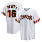 SF.Giants #16 Rafael Devers Player White Home Game Fdoa Stitched Jerseys