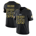 P.Steelers #55 Cole Holcomb Player Black Impact Limited Home Game Gdoa Stitched Jerseys