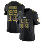 P.Steelers #55 Cole Holcomb Player Black Impact Limited Home Game Gdoa Stitched Jerseys