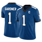 IN.Colts #1 Sauce Gardner Player Royal Limited Indiana Nights Alternate Vapor F.U.S.E. Home Game Gdoa Stitched Jerseys