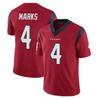H.Texans #4 Woody Marks Player Red Limited Vapor Untouchable Home Game Gdoa Stitched Jerseys