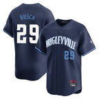 C.Cubs #29 Michael Busch Player Navy City Connect Limited Home Gdoa Stitched Jerseys