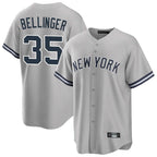 NY.Yankees #35 Cody Bellinger Player Gray Road Game Fdoa Stitched Jerseys