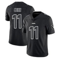 LV.Raiders #11 Jeremy Chinn Player Black Limited Black Impact Home Game Gdoa Stitched Jerseys