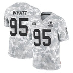 GB.Packers #95 Devonte Wyatt Player Arctic Camo Salute To Service Limited Gdoa Stitched Jerseys