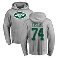 NY.Jets #74 Olu Fashanu Player Gray LOGO Pullover Hoodies Limited Game Gdoa Stitched Jerseys