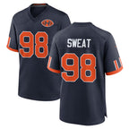 C.Bears #98 Montez Sweat Player Navy 2026 Rivalries Collection Home Game Gdoa Stitched Jerseys