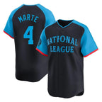A.Diamondbacks #4 Ketel Marte Player Black National League All-Star Limited Home Game Gdoa Stitched Jerseys