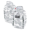 C.Browns ## Browns Blank Player Arctic Camo Salute to Service Hoodies Limited Game Gdoa Stitched Jerseys