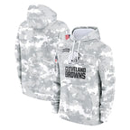 C.Browns ## Browns Blank Player Arctic Camo Salute to Service Hoodies Limited Game Gdoa Stitched Jerseys
