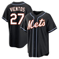 NY.Mets #27 Mark Vientos Player Black Fashion Out Game Fdoa Stitched Jerseys