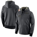 LA.Chargers ## Chargers Blank Player Gray Pullover Hoodie Home Game Gdoa Stitched Jerseys