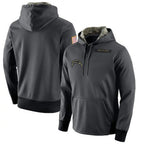 LA.Chargers ## Chargers Blank Player Gray Pullover Hoodie Home Game Gdoa Stitched Jerseys