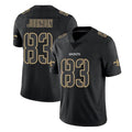 NO.Saints #83 Juwan Johnson Player Black Impact Limited Home Game Gdoa Stitched Jerseys