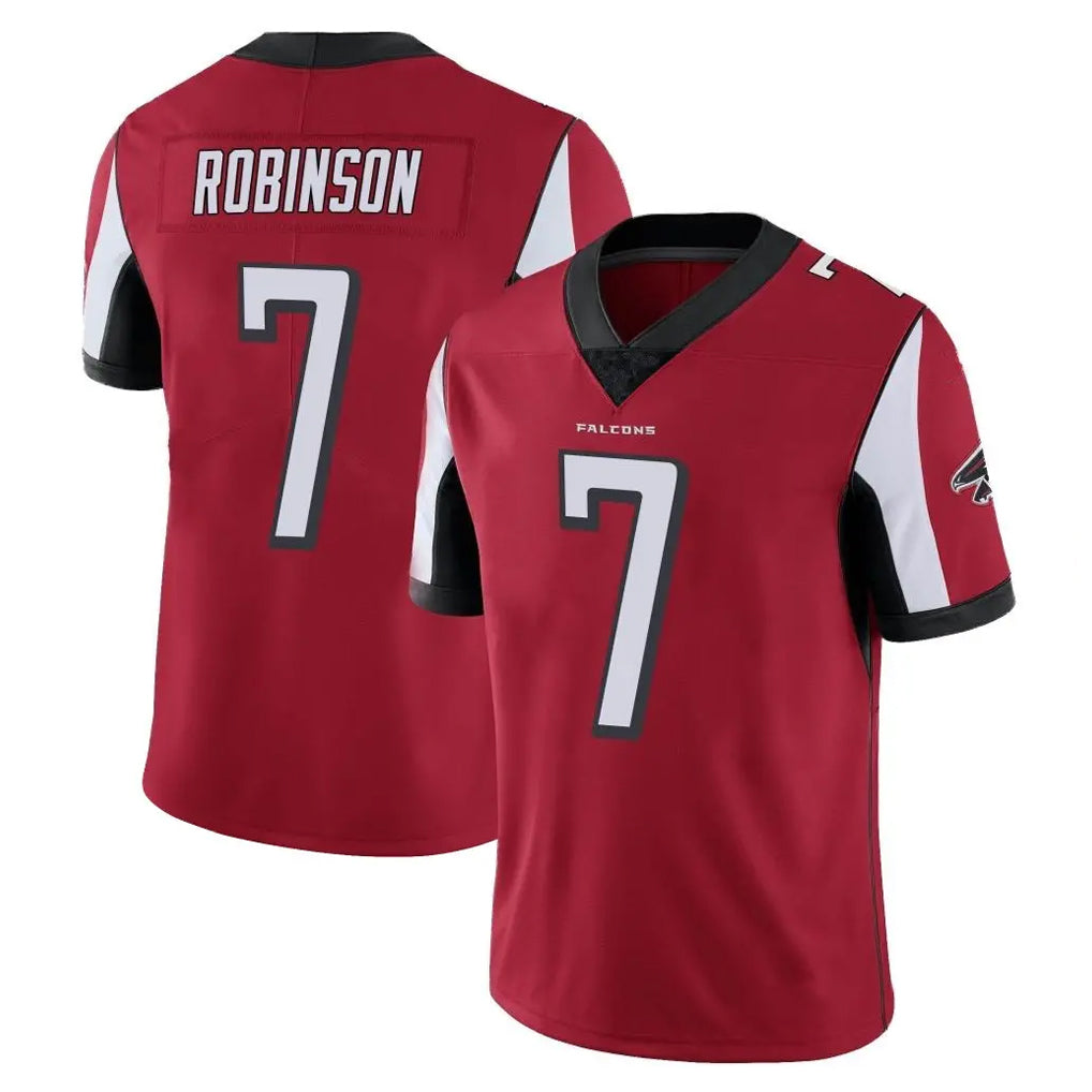 A.Falcons #7 Bijan Robinson Player Red Color Vapor Untouchable Limited Home Game Gdoa Stitched Jerseys